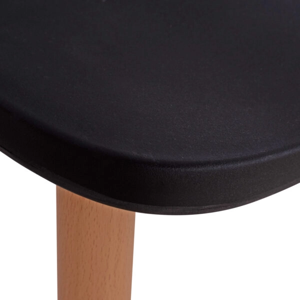 ΣΕΤ ΤΡΑΠΕΖΑΡΙΑΣ 5ΤΜΧ MINIMAL HM21178 MDF TOP ΣΕ ΜΑΥΡΟ-ΣΚΕΛΕΤΟΣ ΣΕ ΦΥΣΙΚΟ ΞΥΛΟΥ