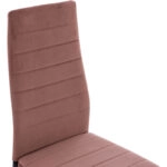 ΣΕΤ ΤΡΑΠΕΖΑΡΙΑΣ 5ΤΜΧ LADY HM21199.02 ΓΥΑΛΙ--ΜΕΤΑΛΛΟ ΣΕ ΜΑΥΡΟ & ΒΕΛΟΥΔΟ ΣΑΠΙΟ ΜΗΛΟ