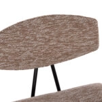 ΣΚΑΜΠΟ ΜΠΑΡ ΜΕΣ.ΥΨΟΥΣ INOVER HM9984.01 PLYWOOD ΣΕ WHITEWASH-ΚΑΦΕ ΥΦΑΣΜΑ 50x48x90Υεκ.