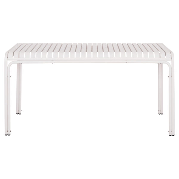 ΤΡΑΠΕΖΙ ΑΛΟΥΜΙΝΙΟΥ RACHEL HM6339.02 ΛΕΥΚΟ 150x80x75Υεκ.