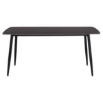 ΤΡΑΠΕΖΙ RAVEN HM18150.02 ΚΕΡΑΜΙΚΟ TOP ΜΕ ΟΨΗ ΜΑΥΡΟ ΜΑΡΜΑΡΟ 160x80x74Υεκ.