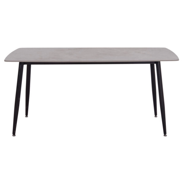 ΤΡΑΠΕΖΙ RAVEN HM18150.13 ΚΕΡΑΜΙΚΟ TOP ΜΕ ΟΨΗ ΓΚΡΙ ΜΑΡΜΑΡΟ 160x80x74Υεκ.