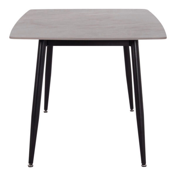 ΤΡΑΠΕΖΙ RAVEN HM18150.13 ΚΕΡΑΜΙΚΟ TOP ΜΕ ΟΨΗ ΓΚΡΙ ΜΑΡΜΑΡΟ 160x80x74Υεκ.