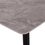 ΤΡΑΠΕΖΙ RAVEN HM18150.13 ΚΕΡΑΜΙΚΟ TOP ΜΕ ΟΨΗ ΓΚΡΙ ΜΑΡΜΑΡΟ 160x80x74Υεκ.