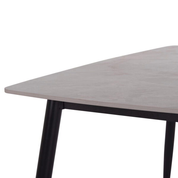 ΤΡΑΠΕΖΙ RAVEN HM18150.13 ΚΕΡΑΜΙΚΟ TOP ΜΕ ΟΨΗ ΓΚΡΙ ΜΑΡΜΑΡΟ 160x80x74Υεκ.