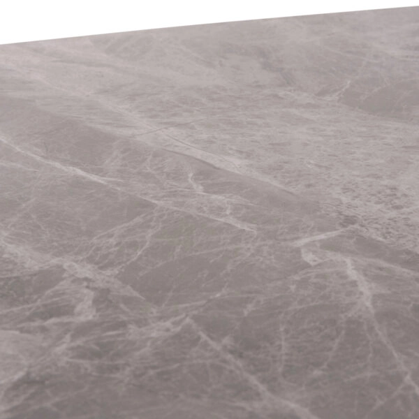 ΤΡΑΠΕΖΙ RAVEN HM9854.13 ΚΕΡΑΜΙΚΟ TOP ΓΚΡΙ ΜΑΡΜΑΡΟ-ΜΑΥΡΟ ΜΕΤΑΛΛΟ 120x70x73Υεκ.