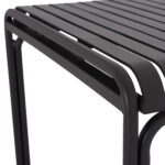 ΤΡΑΠΕΖΙ ΤΕΤΡΑΓΩΝΟ ΑΛΟΥΜΙΝΙΟΥ RACHEL HM6338.01 ΓΚΡΙ 80x80x76Υεκ.
