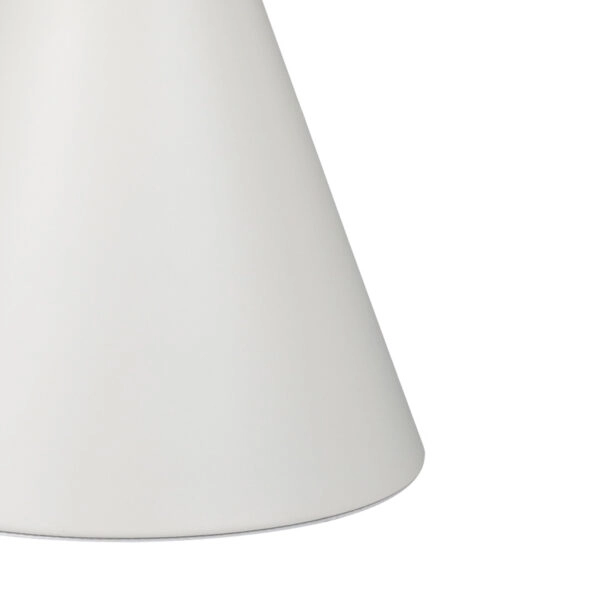 Βοηθητικά τραπέζια Coozlin Inart sintered stone σε απόχρωση λευκό μαρμάρου με λευκό μέταλλο