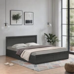 Κρεβάτι Olympus  με συρτάρι σε wenge απόχρωση 140x200εκ