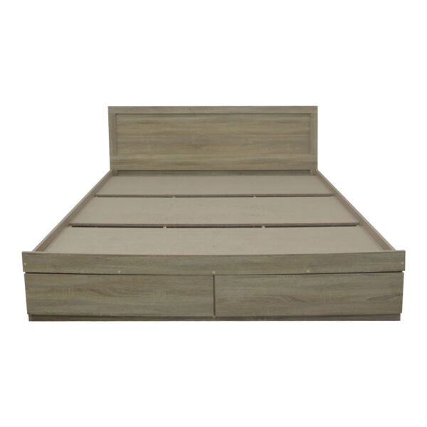 Κρεβάτι Olympus με συρτάρι σε sonoma απόχρωση 160x200εκ