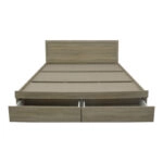 Κρεβάτι Olympus με συρτάρι σε sonoma απόχρωση 160x200εκ