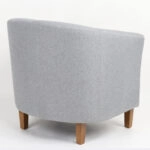 Πολυθρόνα ArteLibre FIORELLA Γκρι Ύφασμα 73x69x75cm