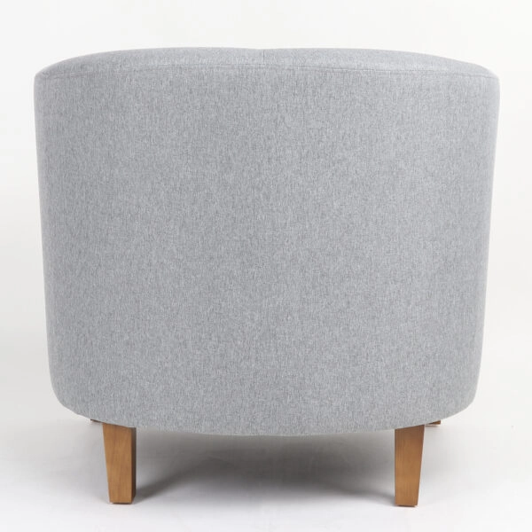 Πολυθρόνα ArteLibre FIORELLA Γκρι Ύφασμα 73x69x75cm