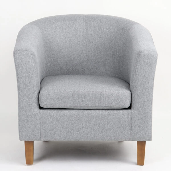 Πολυθρόνα ArteLibre FIORELLA Γκρι Ύφασμα 73x69x75cm