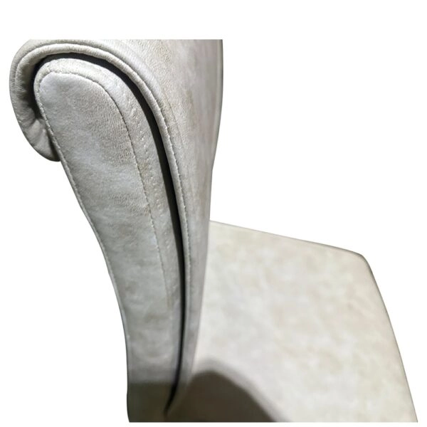 Καρέκλα Τραπεζαρίας ArteLibre ESTRELLA Μπεζ/Μαύρο PU/Μέταλλο 43x56x95cm