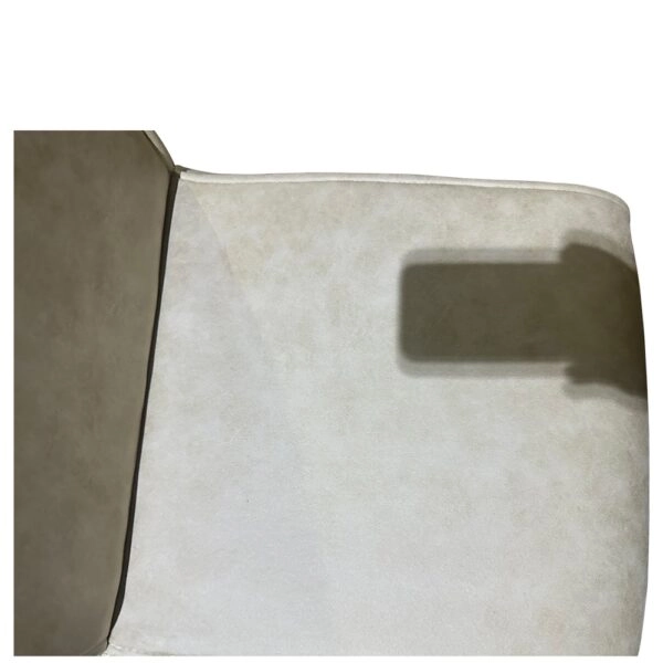 Καρέκλα Τραπεζαρίας ArteLibre ESTRELLA Μπεζ/Μαύρο PU/Μέταλλο 43x56x95cm