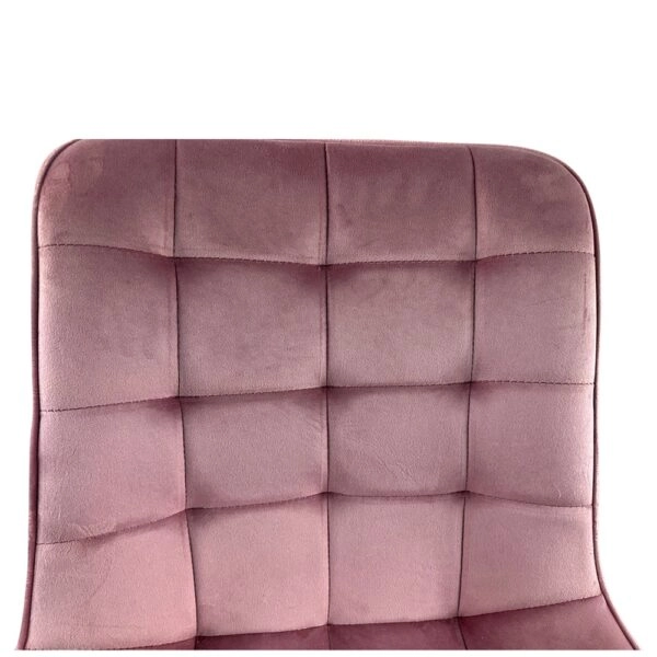 Καρέκλα Τραπεζαρίας ArteLibre BRISA Σάπιο Μήλο/Μαύρο Βελούδο/Μέταλλο 53x60x85cm