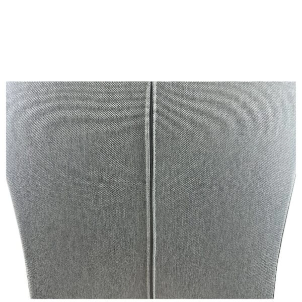 Καρέκλα Τραπεζαρίας ArteLibre FANDANGO Γκρι/Μαύρο Ύφασμα/Μέταλλο 43x56x97cm