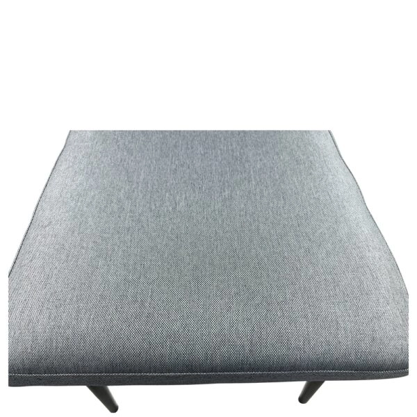 Καρέκλα Τραπεζαρίας ArteLibre FANDANGO Γκρι/Μαύρο Ύφασμα/Μέταλλο 43x56x97cm