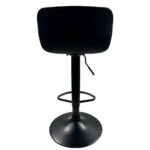 Σκαμπό Bar ArteLibre QUERIDA Μαύρο PP/Μέταλλο 44x45x58/81-79/102cm