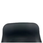 Σκαμπό Bar ArteLibre QUERIDA Μαύρο PP/Μέταλλο 44x45x58/81-79/102cm