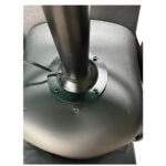 Σκαμπό Bar ArteLibre QUERIDA Μαύρο PP/Μέταλλο 44x45x58/81-79/102cm