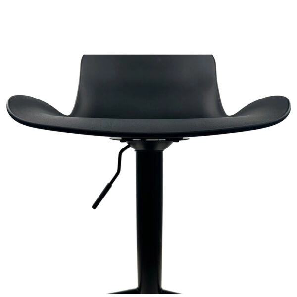 Σκαμπό Bar ArteLibre QUERIDA Μαύρο PP/Μέταλλο 44x45x58/81-79/102cm