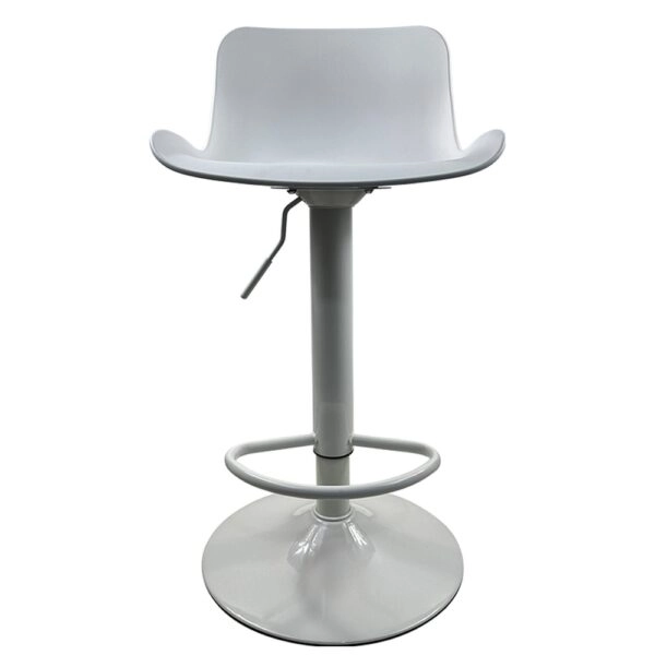 Σκαμπό Bar ArteLibre QUERIDA Λευκό PP/Μέταλλο 44x45x58/81-79/102cm