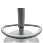 Σκαμπό Bar ArteLibre QUERIDA Λευκό PP/Μέταλλο 44x45x58/81-79/102cm