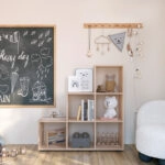 Βιβλιοθήκη Schody  σε oak απόχρωση 105.5x29.2x107εκ