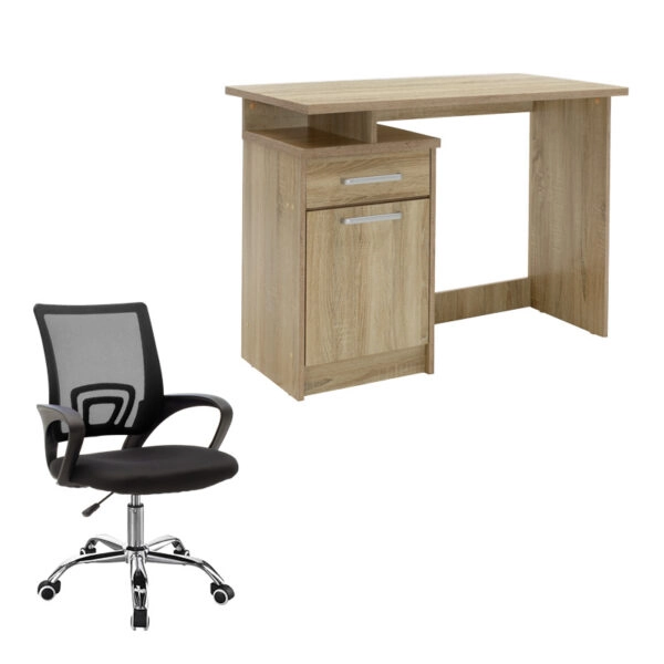 Φοιτητικό πακέτο επίπλων γραφείου Looney-Berto II σετ 2 τμχ