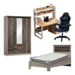 Φοιτητικό πακέτο επίπλων Fluency σετ 5τεμ