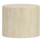 Βοηθητικά τραπεζάκια 2τεμ Zonar  MDF σε όψη τραβερτίνας