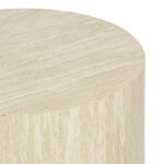 Βοηθητικά τραπεζάκια 2τεμ Zonar  MDF σε όψη τραβερτίνας