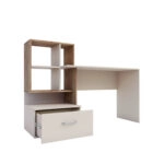 Γραφείο Viola Μπεζ-Σκούρο Δρυς 149x48x105cm