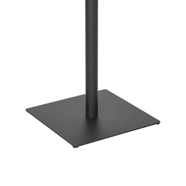 Τραπέζι Nerobian  mdf σε καρυδί απόχρωση 60x60x75εκ