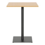 Τραπέζι Nerobian  mdf σε sonoma απόχρωση 60x60x75εκ