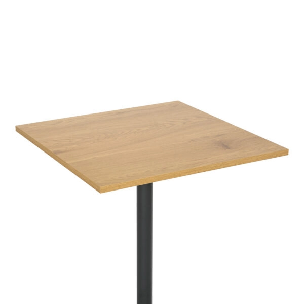 Τραπέζι Nerobian  mdf σε sonoma απόχρωση 60x60x75εκ