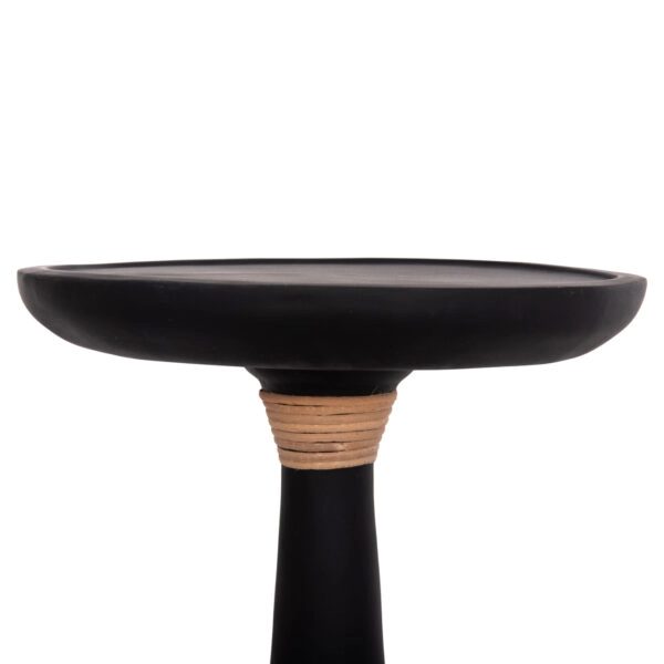 ΒΟΗΘΗΤΙΚΟ ΤΡΑΠΕΖΙ ΓΙΑ ΛΑΜΠΑΤΕΡ TORG HM18170.01 FIBER CEMENT ΜΑΥΡΟ Φ41x62Υεκ.