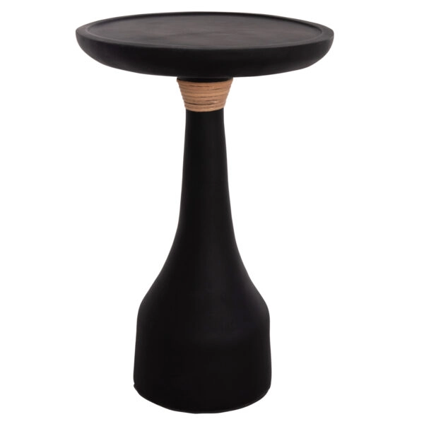 ΒΟΗΘΗΤΙΚΟ ΤΡΑΠΕΖΙ ΓΙΑ ΛΑΜΠΑΤΕΡ TORG HM18170.01 FIBER CEMENT ΜΑΥΡΟ Φ41x62Υεκ.