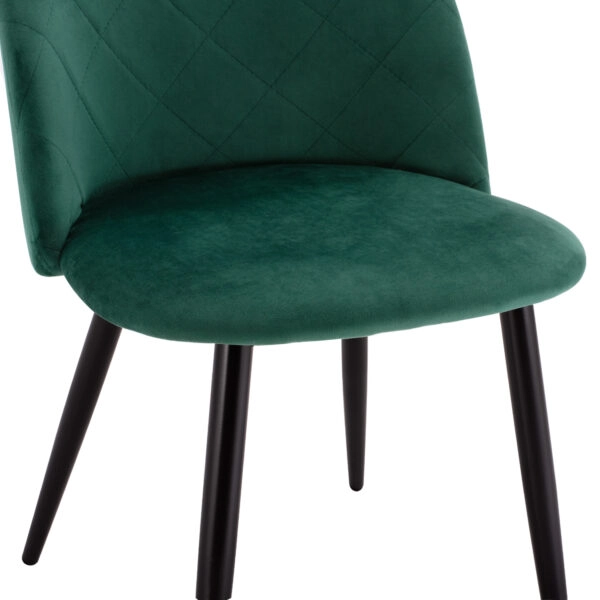 ΚΑΡΕΚΛΑ ODED ΜΕ ΜΕΤΑΛΛΙΚΑ ΜΑΥΡΑ ΠΟΔΙΑ & ΒΕΛΟΥΔΟ ΚΥΠΑΡΙΣΣΙ HM8731.03 49x57x79Υ εκ.