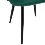 ΚΑΡΕΚΛΑ ODED ΜΕ ΜΕΤΑΛΛΙΚΑ ΜΑΥΡΑ ΠΟΔΙΑ & ΒΕΛΟΥΔΟ ΚΥΠΑΡΙΣΣΙ HM8731.03 49x57x79Υ εκ.