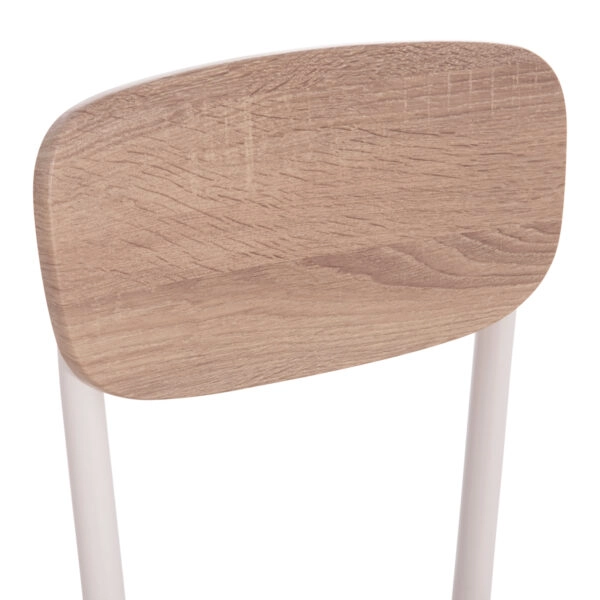 ΚΑΡΕΚΛΑ ΤΡΑΠΕΖΑΡΙΑΣ PAGET SONAMA ΜΕ ΛΕΥΚΑ ΠΟΔΙΑ HM8373.02 39,5Χ49,5Χ87 ΕΚ