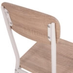 ΚΑΡΕΚΛΑ ΤΡΑΠΕΖΑΡΙΑΣ PAGET SONAMA ΜΕ ΛΕΥΚΑ ΠΟΔΙΑ HM8373.02 39,5Χ49,5Χ87 ΕΚ