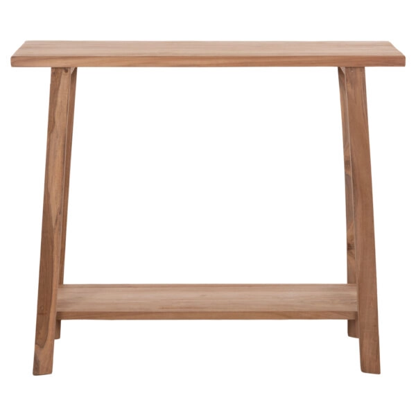 ΚΟΝΣΟΛΑ TALIBER HM18257 ΞΥΛΟ TEAK ΣΕ ΦΥΣΙΚΟ ΧΡΩΜΑ 100x40x85Υεκ.