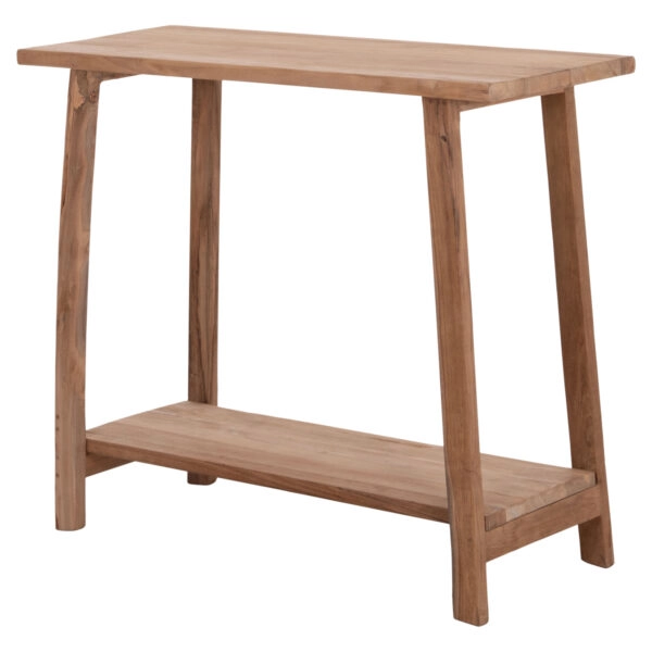 ΚΟΝΣΟΛΑ TALIBER HM18257 ΞΥΛΟ TEAK ΣΕ ΦΥΣΙΚΟ ΧΡΩΜΑ 100x40x85Υεκ.
