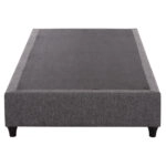 ΚΡΕΒΑΤΙ-ΥΠΟΣΤΡΩΜΑ SIGGY HM721.10 ΧΩΡΙΣ ΑΠΟΘ.ΧΩΡΟ--ΓΚΡΙ ΥΦΑΣΜΑ--ΓΙΑ 80Χ200εκ.