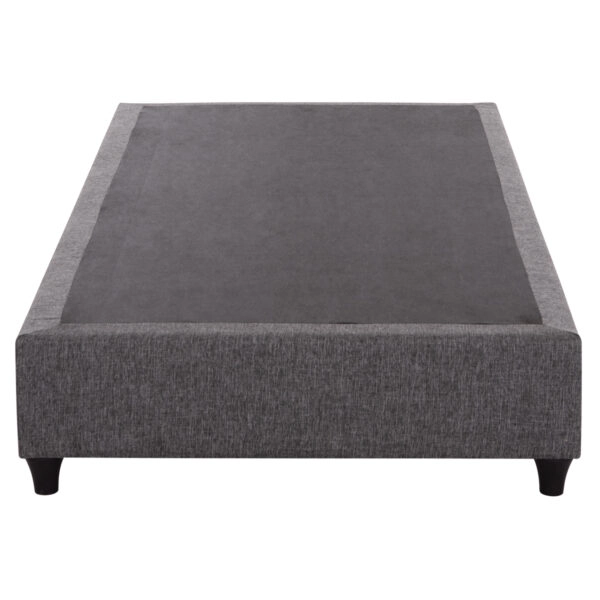 ΚΡΕΒΑΤΙ-ΥΠΟΣΤΡΩΜΑ SIGGY HM721.10 ΧΩΡΙΣ ΑΠΟΘ.ΧΩΡΟ--ΓΚΡΙ ΥΦΑΣΜΑ--ΓΙΑ 80Χ200εκ.