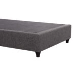 ΚΡΕΒΑΤΙ-ΥΠΟΣΤΡΩΜΑ SIGGY HM721.10 ΧΩΡΙΣ ΑΠΟΘ.ΧΩΡΟ--ΓΚΡΙ ΥΦΑΣΜΑ--ΓΙΑ 80Χ200εκ.