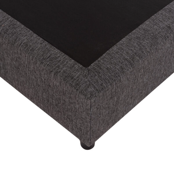 ΚΡΕΒΑΤΙ-ΥΠΟΣΤΡΩΜΑ SIGGY HM721.10 ΧΩΡΙΣ ΑΠΟΘ.ΧΩΡΟ--ΓΚΡΙ ΥΦΑΣΜΑ--ΓΙΑ 80Χ200εκ.